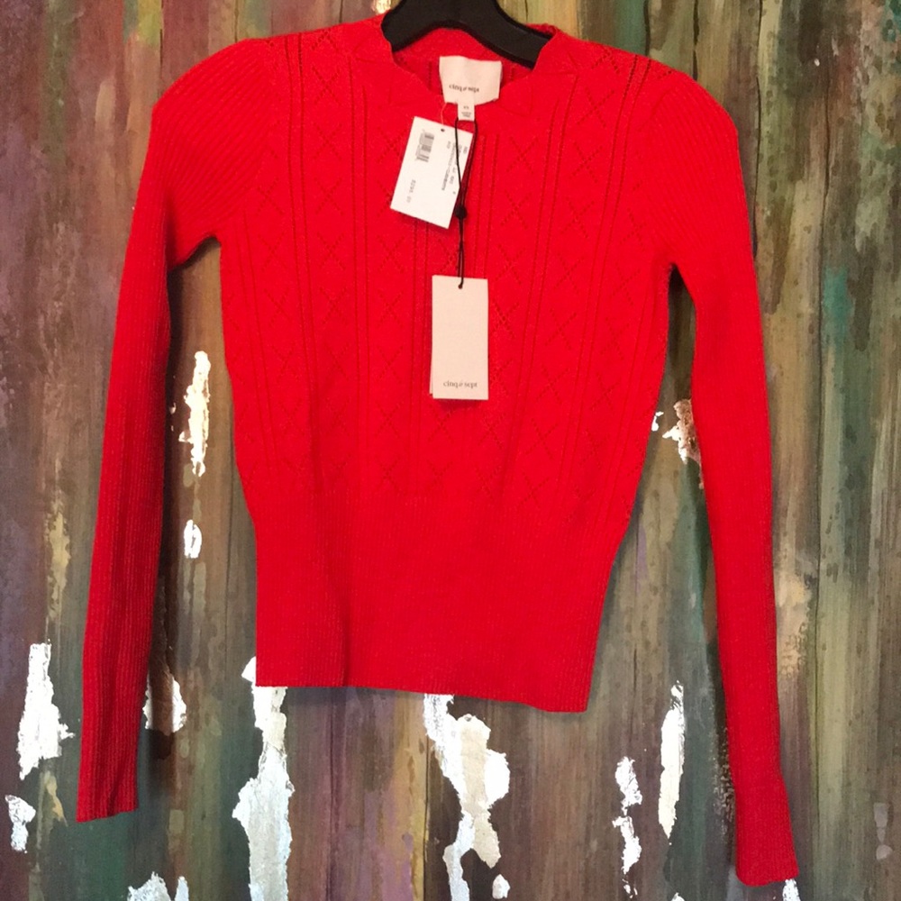 NWT. Cinq a sept Blouse.
